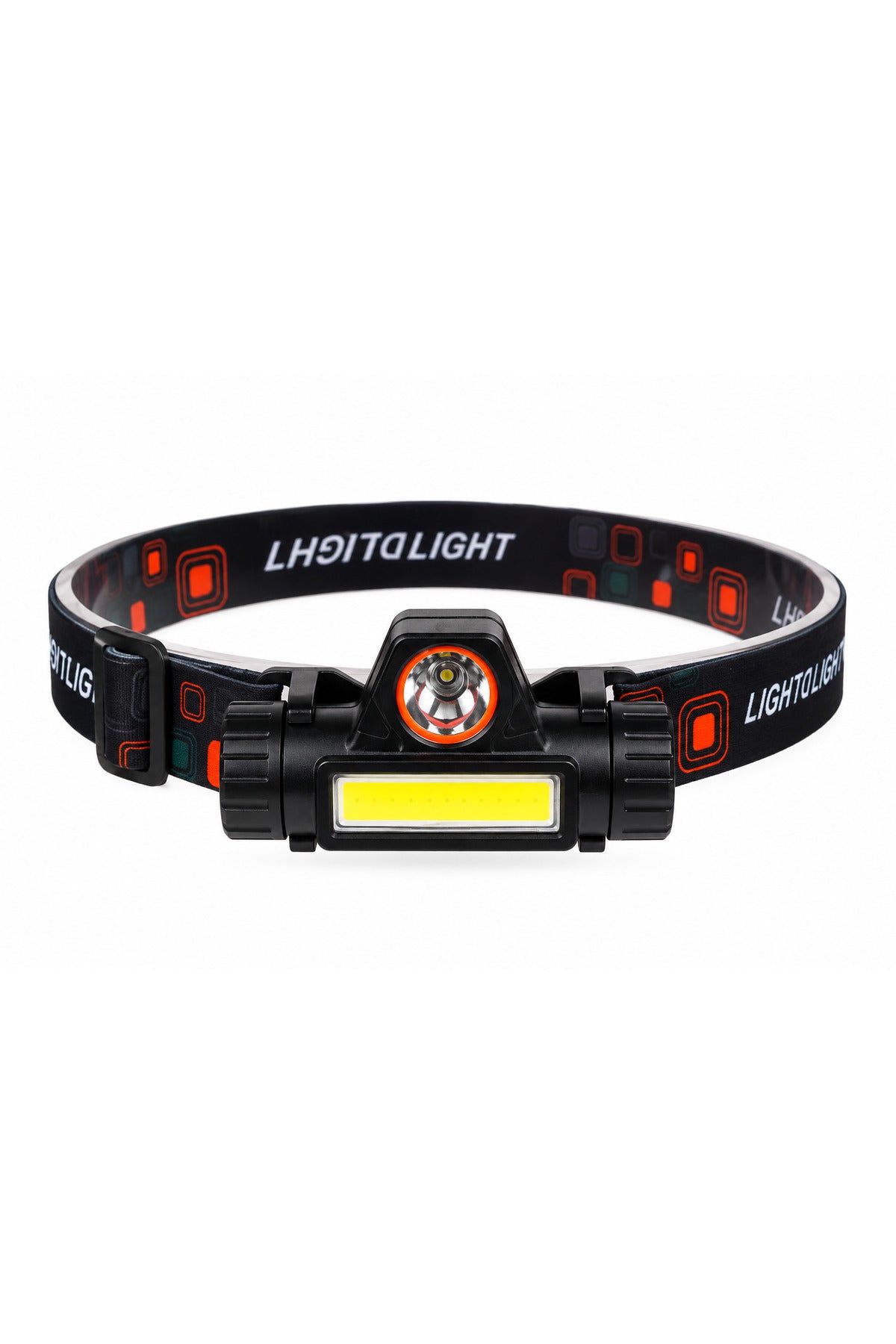 Lanternă frontală LED de mare putere, Q5 + COB, 500 lm