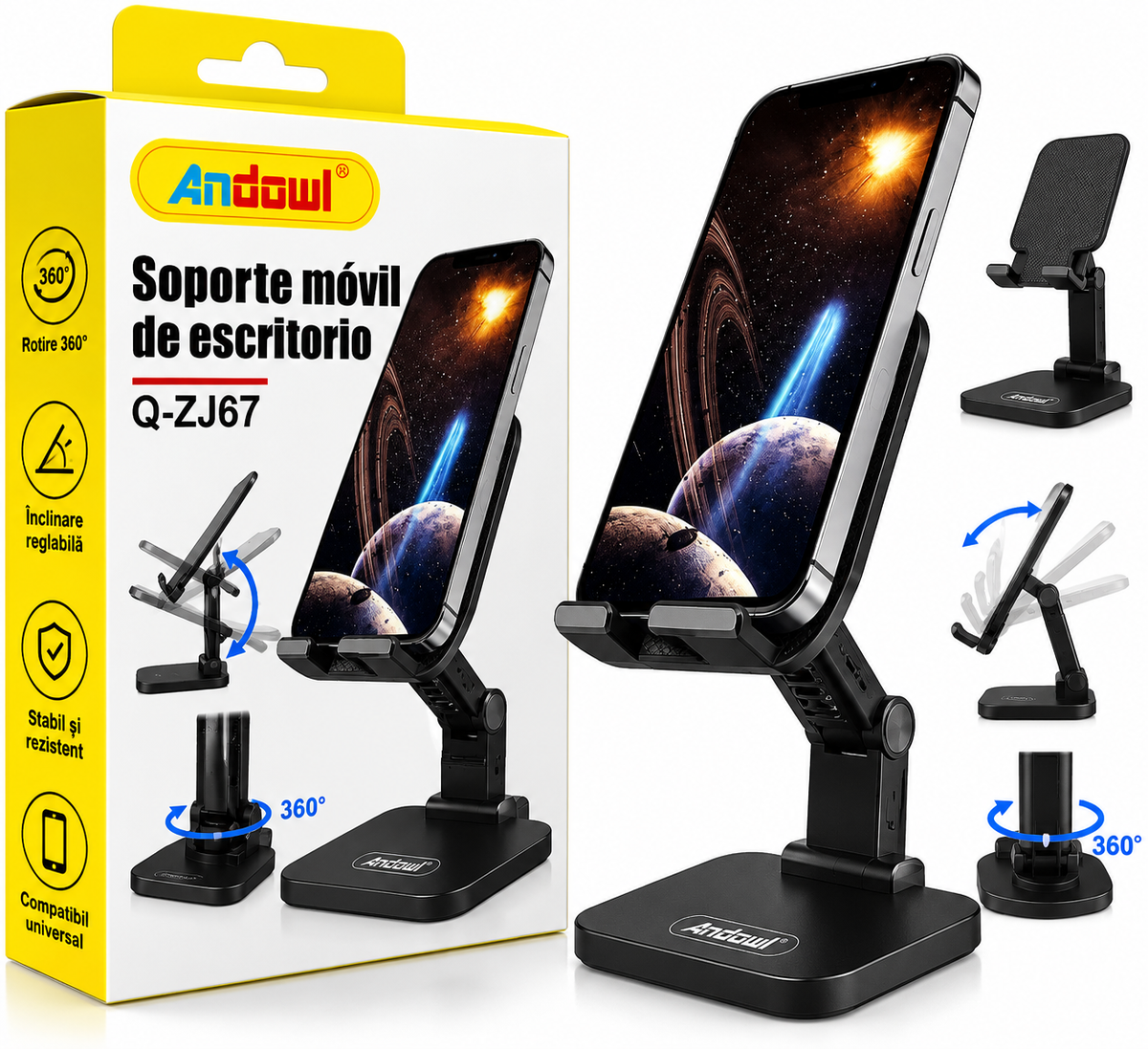 Suport telefon Birou Andowl Q-ZJ67