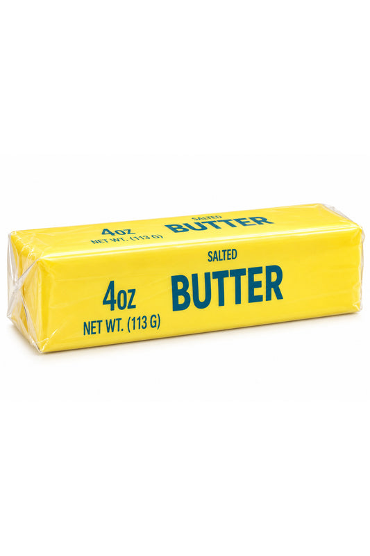 Jucărie senzorială Slime Butter, 113 g, aspect baton de unt, Galben