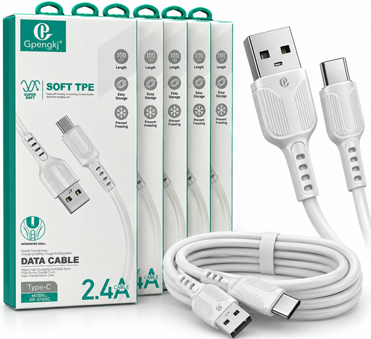 Cablu USB-A la USB-C Gpengkj GP-S103C, 1 m